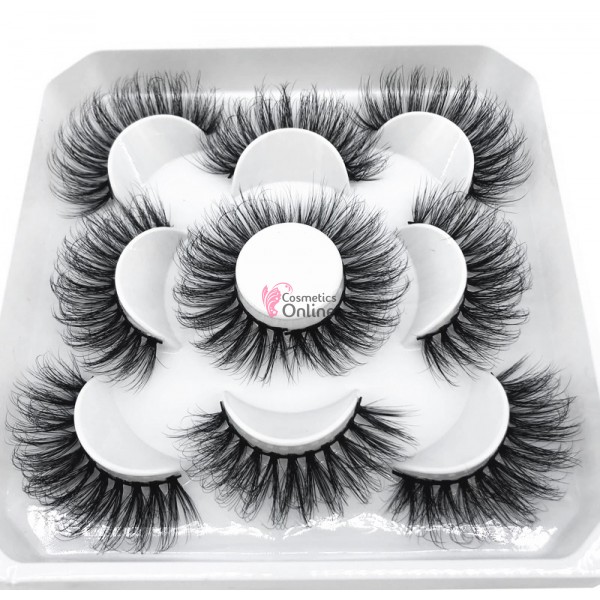 Gene false tip banda 5 perechi Amelie 3D Luxury Reutilizabile Cod ML63